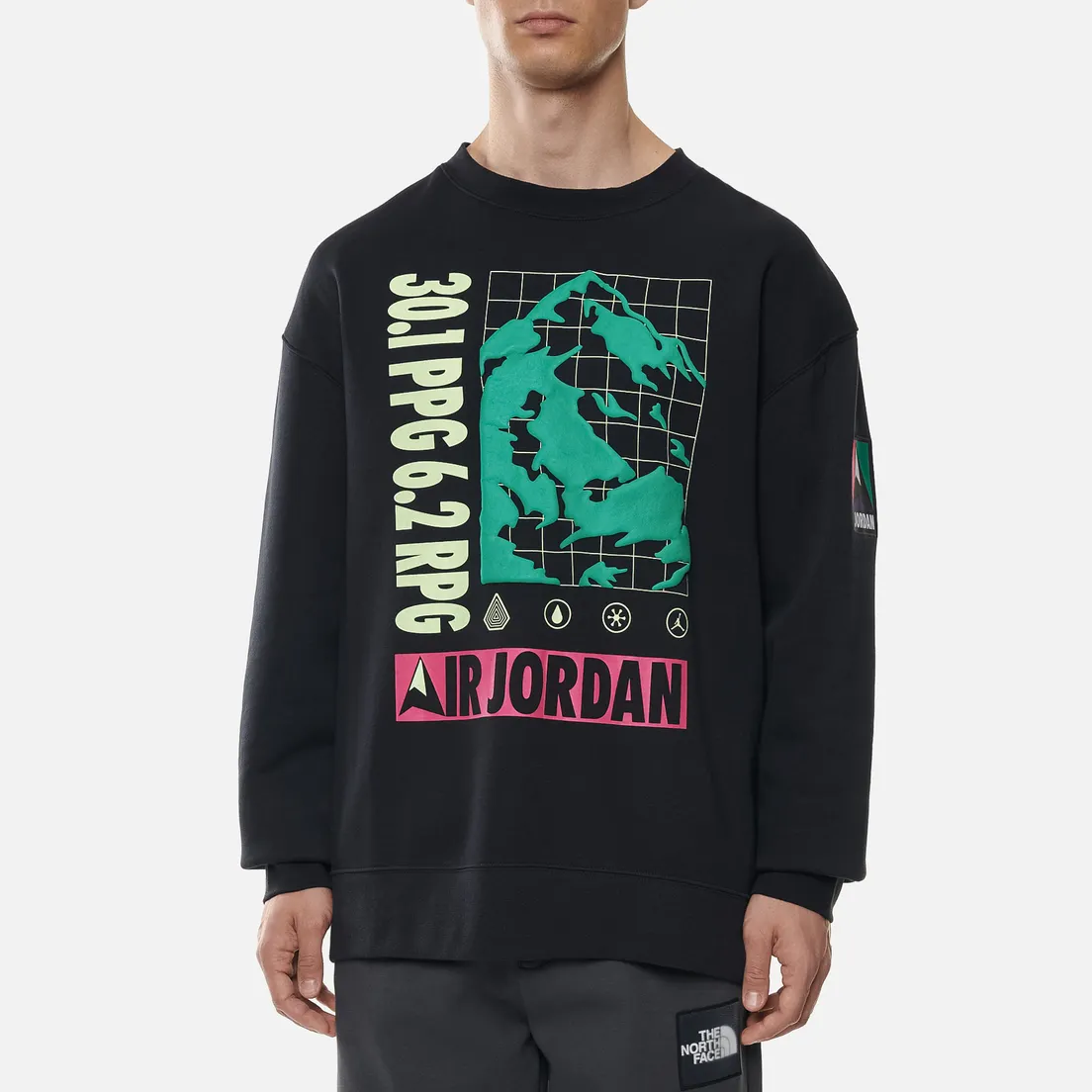 Jordan Мужская толстовка Mountainside Fleece Crew