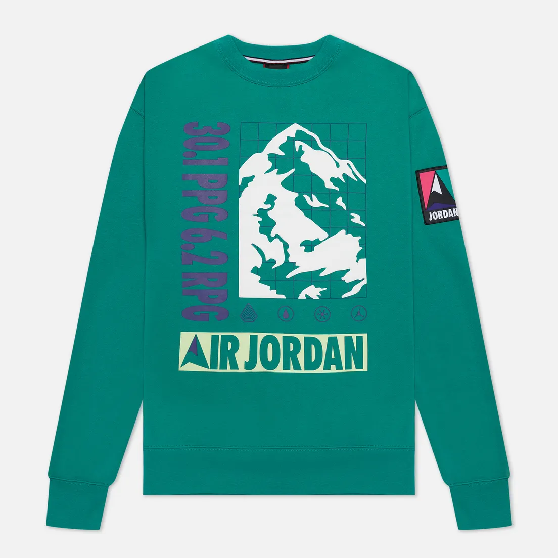 Jordan Мужская толстовка Mountainside Fleece Crew