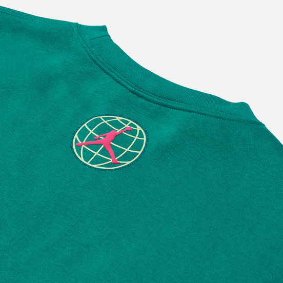 Мужская толстовка Jordan Mountainside Fleece Crew Neptune Green