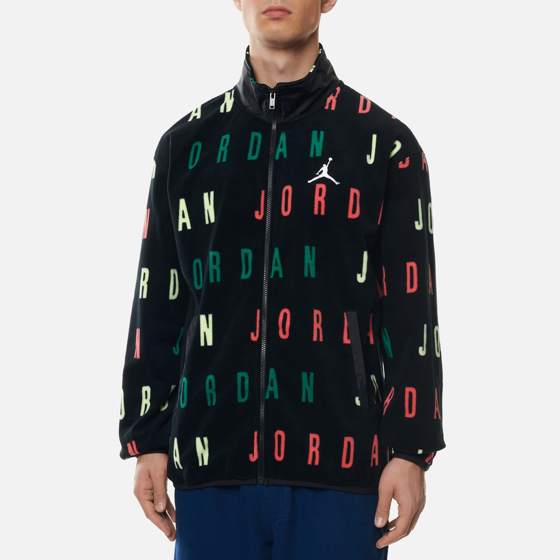 Jordan Мужская куртка DNA Zip Fleece Jacket All Over Print