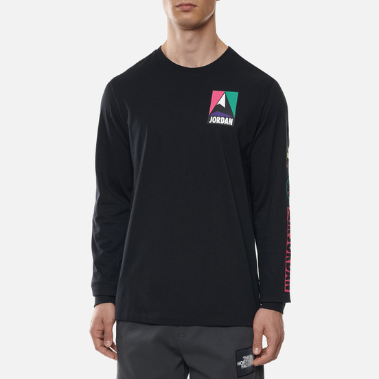 Мужской лонгслив Jordan Mountainside Crew Black