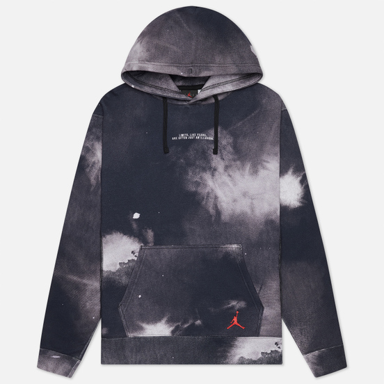 Мужская толстовка Jordan Fearless Hoodie Black/Gym Red