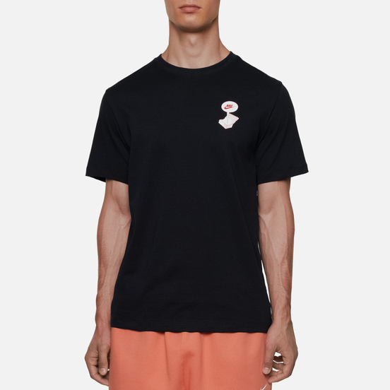 Мужская футболка Nike Footwear Destroyed BM Black
