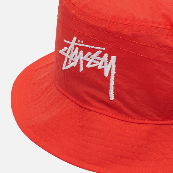 Панама Nike x Stussy NRG BR Bucket Habanero Red