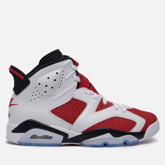 Мужские кроссовки Jordan Air Jordan 6 Retro White/Carmine/Black