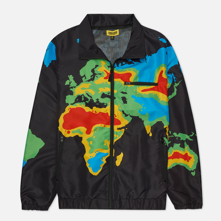 Мужская куртка Chinatown Market Global Citizen Heat Map Zip, цвет чёрный, размер XXL