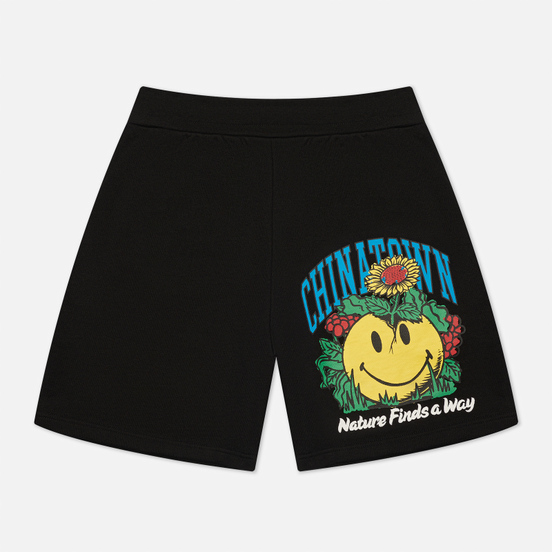Мужские шорты Chinatown Market Smiley Planter Black