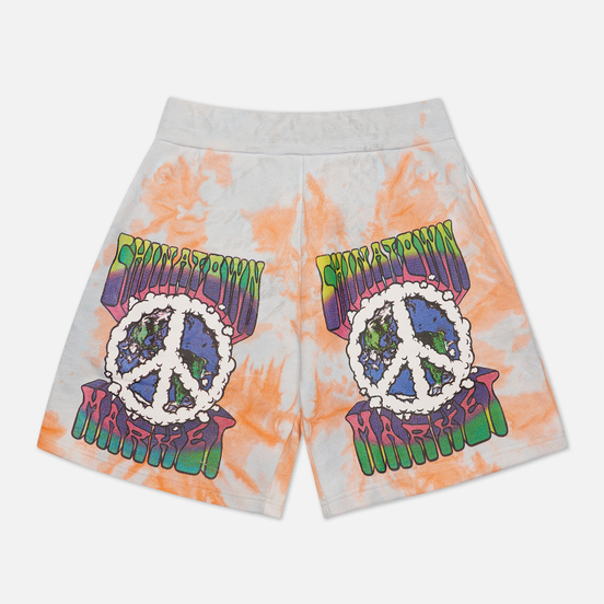 Мужские шорты Chinatown Market Peace On Earth Clouds Tie Dye