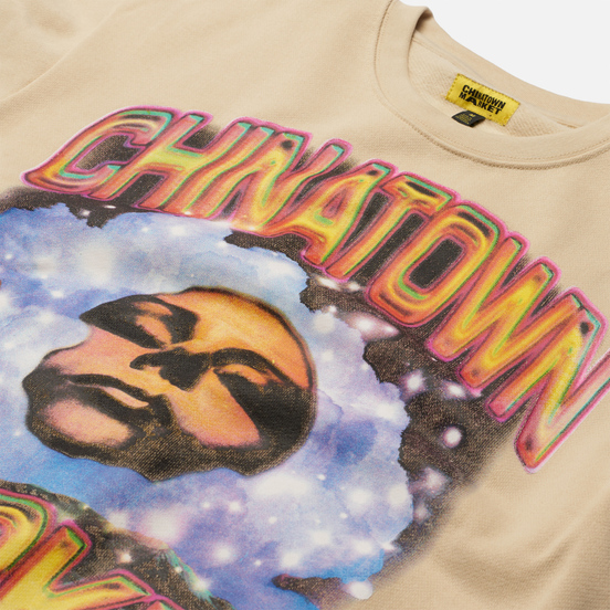 Мужская толстовка Chinatown Market Through The Foam Crew Neck Bone