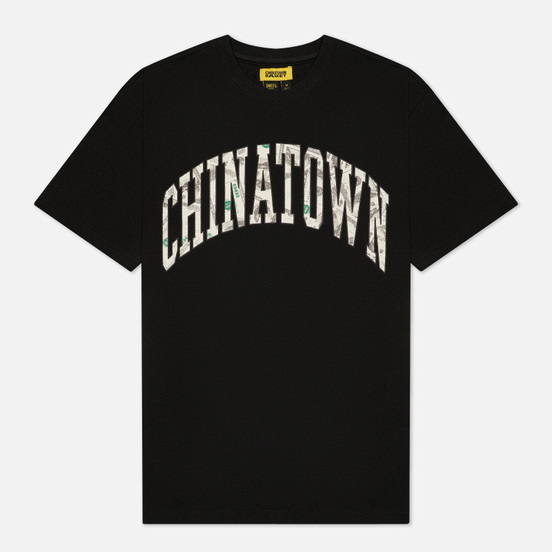 Мужская футболка Chinatown Market Money Line Arc Black