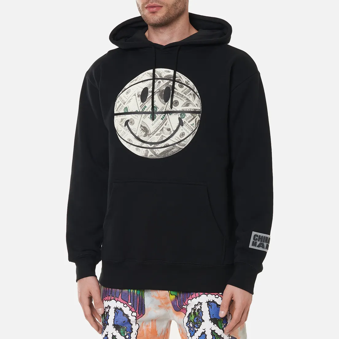 Chinatown Market Мужская толстовка Smiley Money Line Ball Hoody