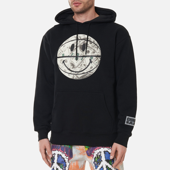 Мужская толстовка Chinatown Market Smiley Money Line Ball Hoody Black