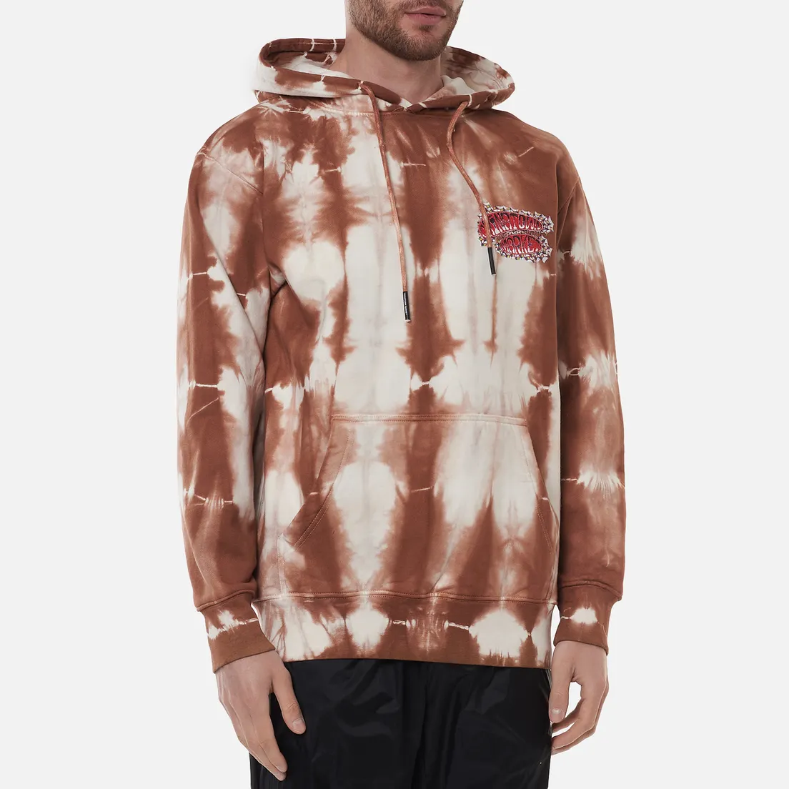 Chinatown Market Мужская толстовка Pop Rocket Tie-Dye Hoodie