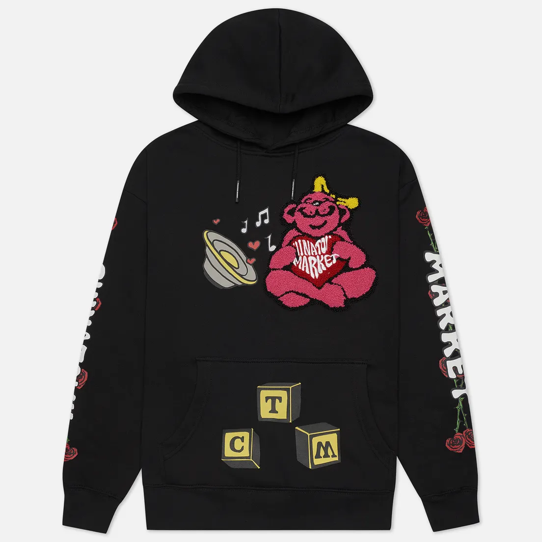 Chinatown Market Мужская толстовка Be Mine Hoodie Black