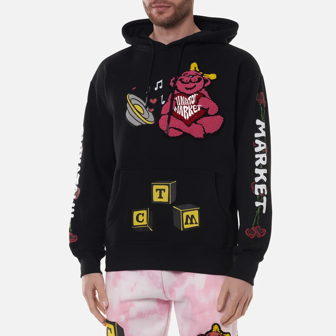 Chinatown Market Мужская толстовка Be Mine Hoodie Black