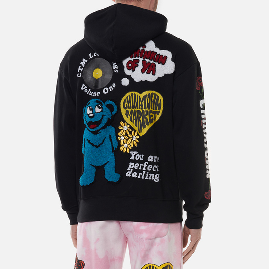 Мужская толстовка Chinatown Market Be Mine Hoodie Black Black