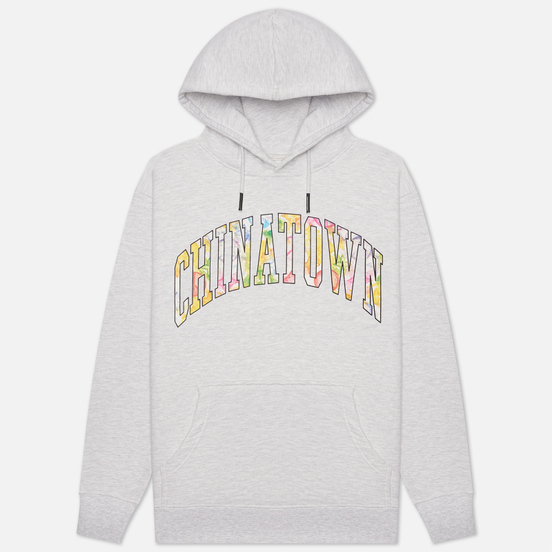 Мужская толстовка Chinatown Market Watercolor Arc Hoody Ash Grey