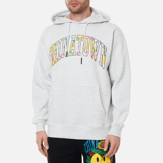 Мужская толстовка Chinatown Market Watercolor Arc Hoody Ash Grey