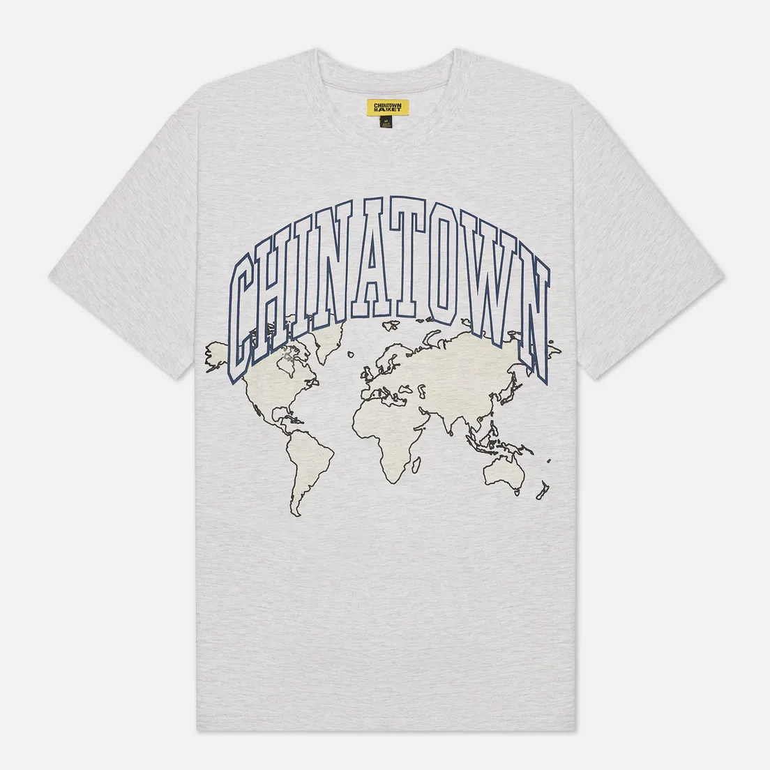 Chinatown Market Мужская футболка Global Citizen Heat Map Uv Arc