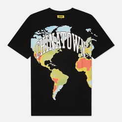 Мужская футболка Chinatown Market Global Citizen Heat Map Halftone Black