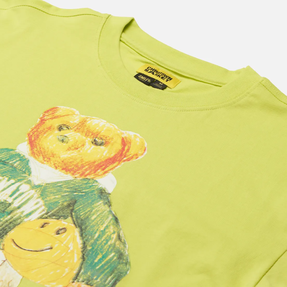 Chinatown Market Мужская футболка Smiley Sketch Basketball Bear