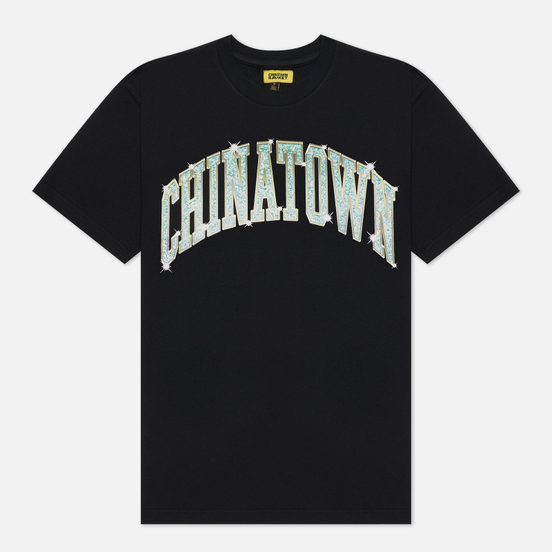 Мужская футболка Chinatown Market Bling Arc Black
