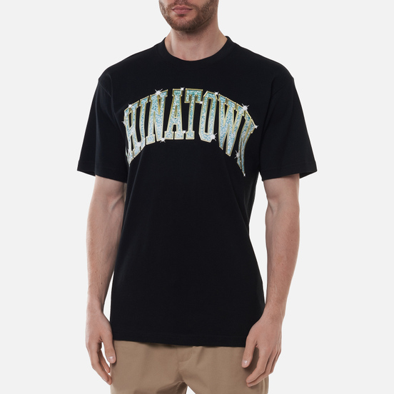 Мужская футболка Chinatown Market Bling Arc Black