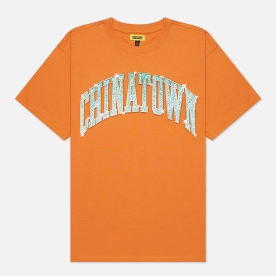 Мужская футболка Chinatown Market Bling Arc Orange