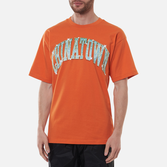 Мужская футболка Chinatown Market Bling Arc Orange