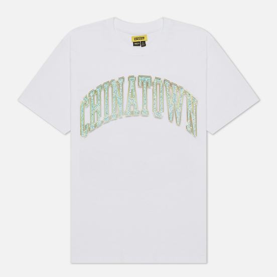 Мужская футболка Chinatown Market Bling Arc White