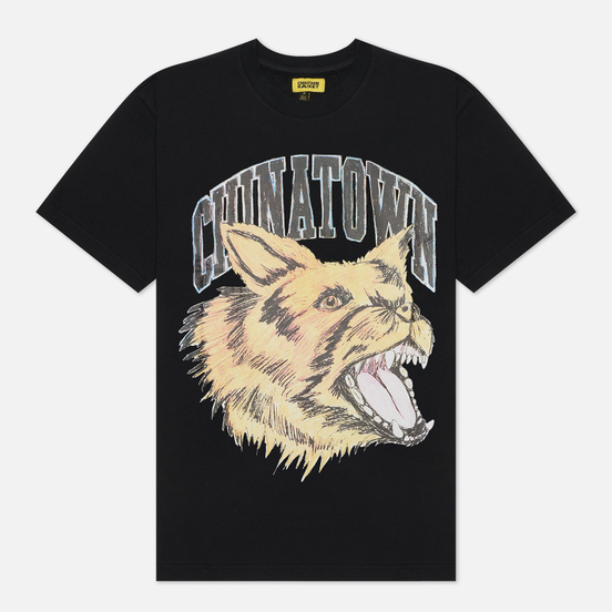 Мужская футболка Chinatown Market Beware Sketch Black