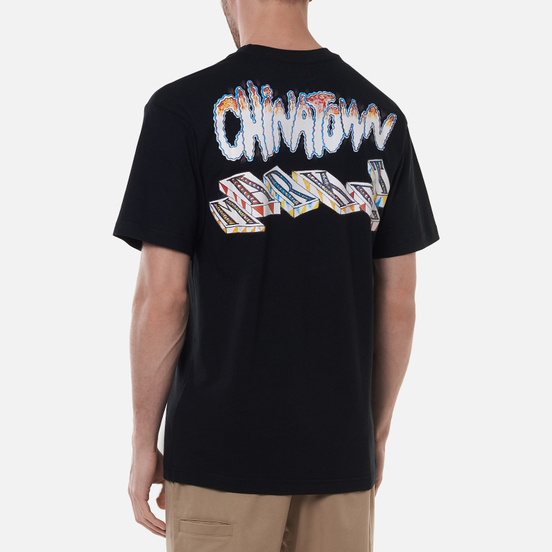 Мужская футболка Chinatown Market Chinatown Block Black