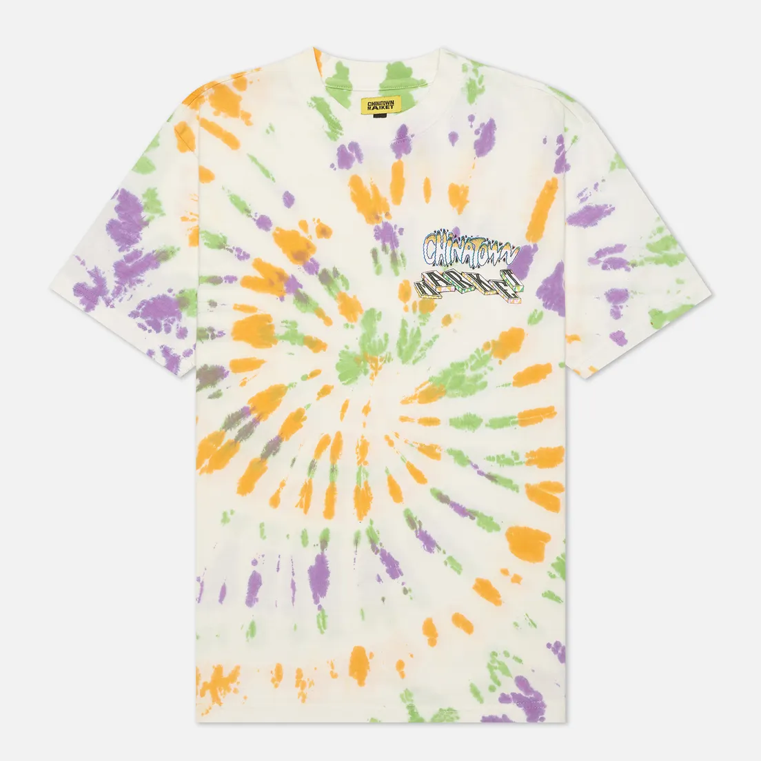 Chinatown Market Мужская футболка Block Tie-Dye