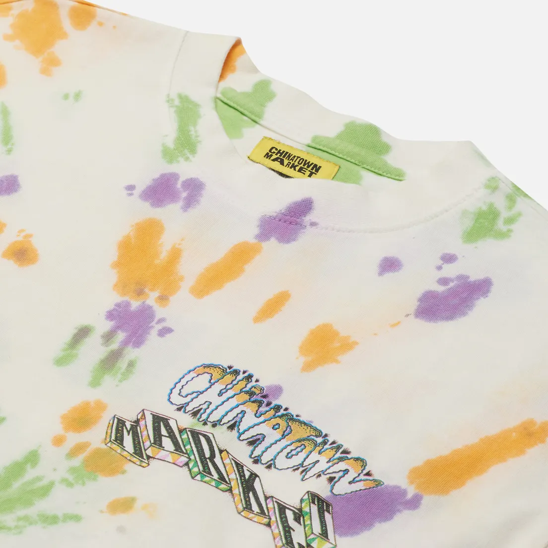 Chinatown Market Мужская футболка Block Tie-Dye