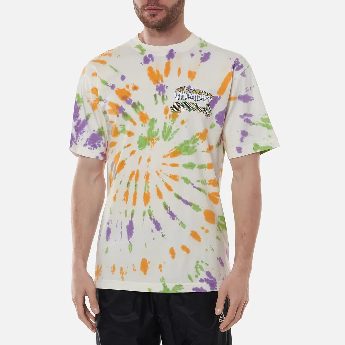 Chinatown Market Мужская футболка Block Tie-Dye