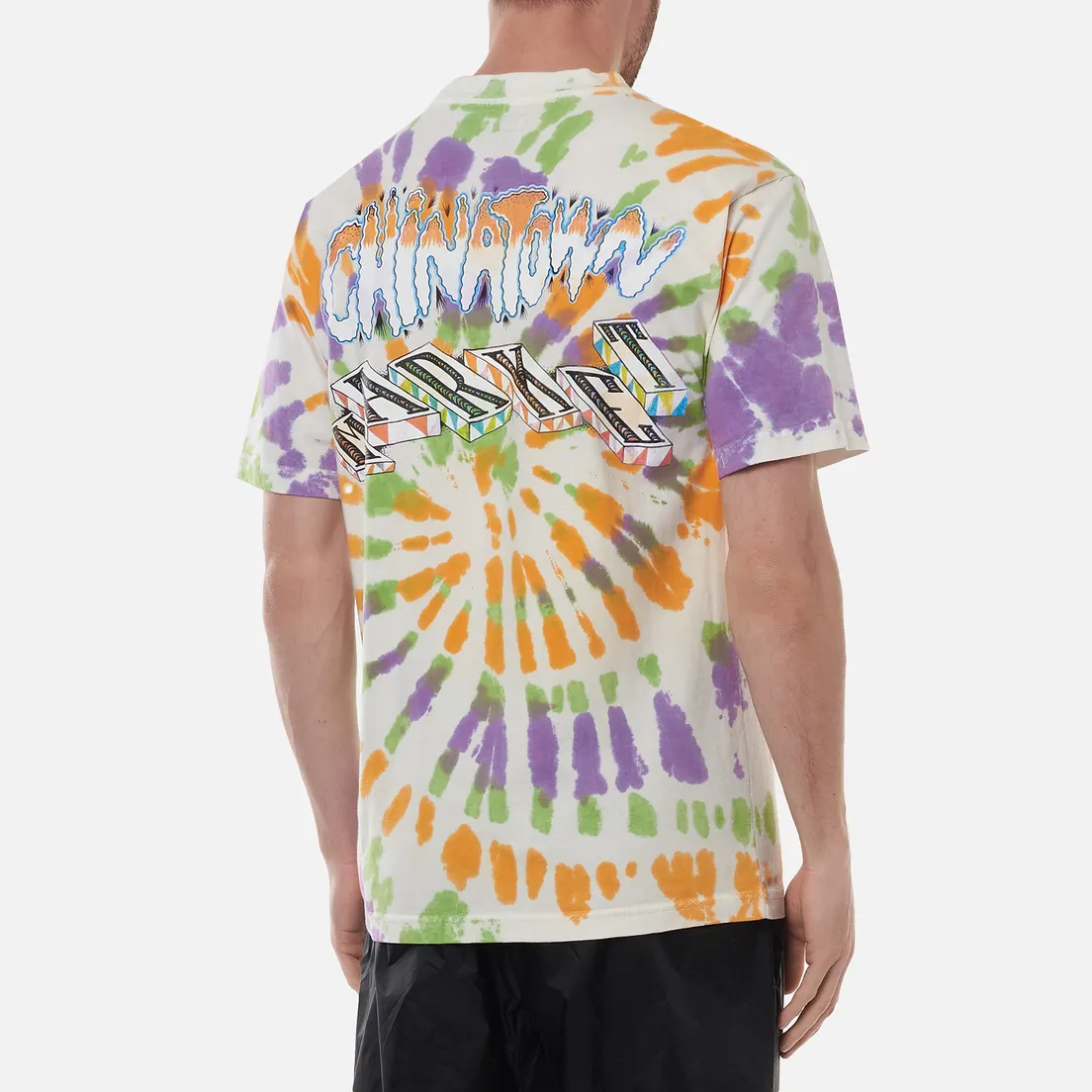 Chinatown Market Мужская футболка Block Tie-Dye