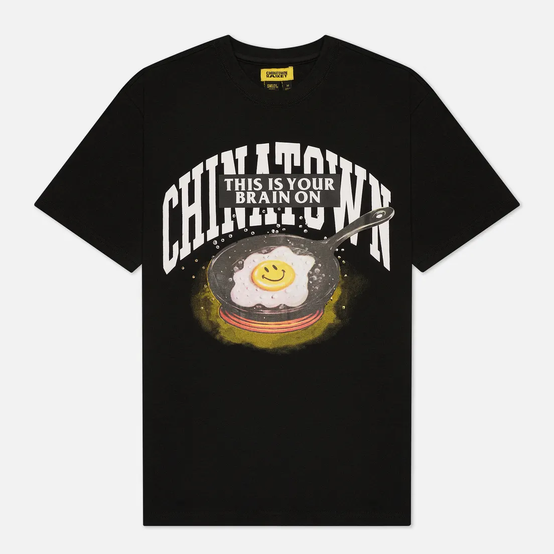 Chinatown Market Мужская футболка Smiley Brain On Fried