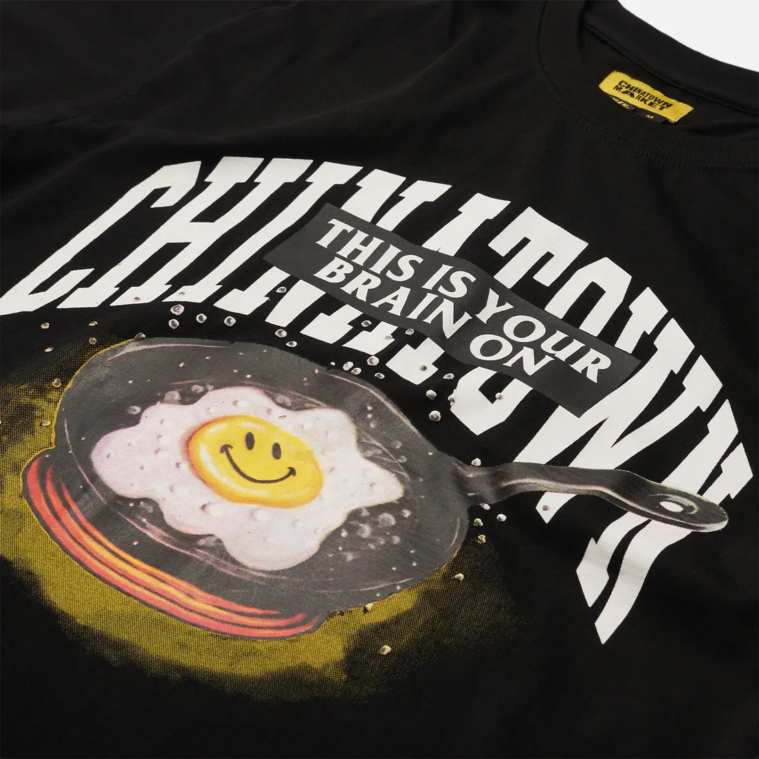 Chinatown Market Мужская футболка Smiley Brain On Fried