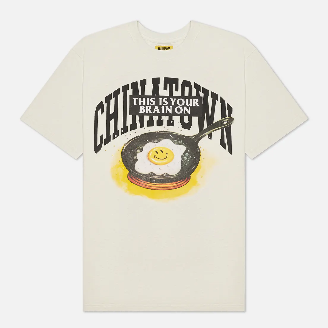 Chinatown Market Мужская футболка Smiley Brain On Fried