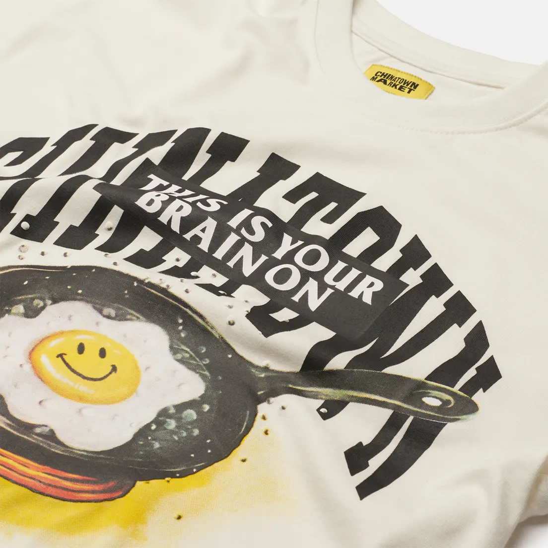 Chinatown Market Мужская футболка Smiley Brain On Fried