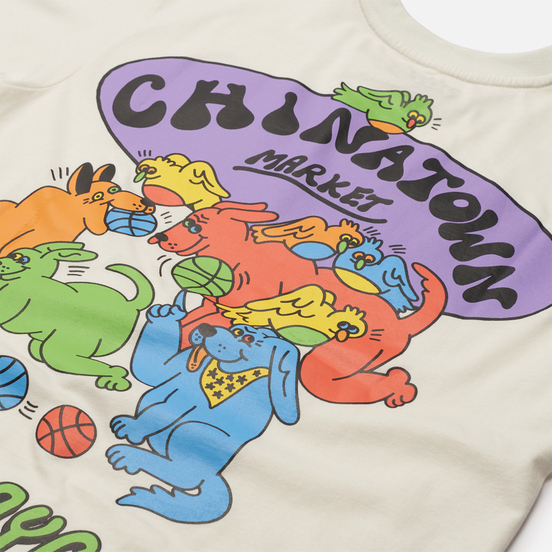 Мужская футболка Chinatown Market Dawg Days Cream