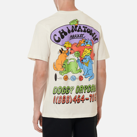 Мужская футболка Chinatown Market Dawg Days Cream