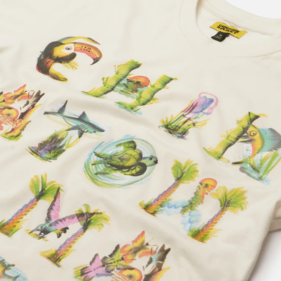 Chinatown Market Мужская футболка Watercolor Sea Creatures