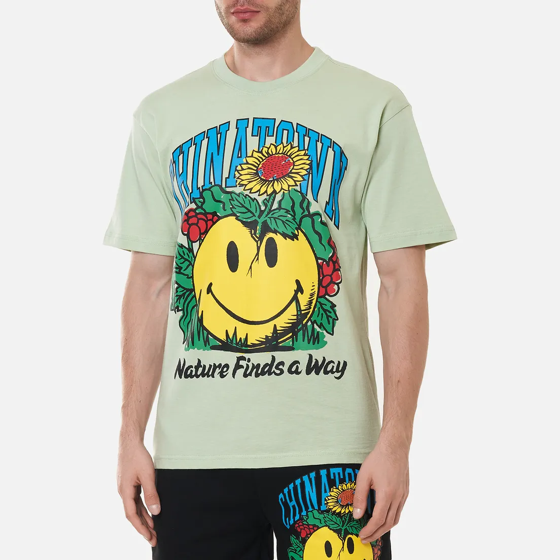 Chinatown Market Мужская футболка Smiley Planter