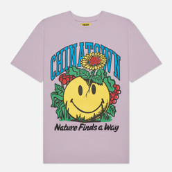 Мужская футболка Chinatown Market Smiley Planter Purple