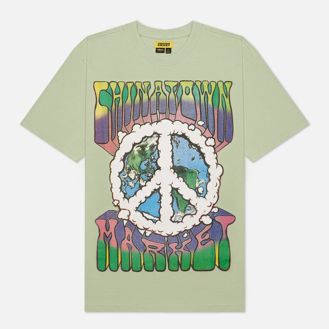 Chinatown Market Мужская футболка Peace On Earth Clouds