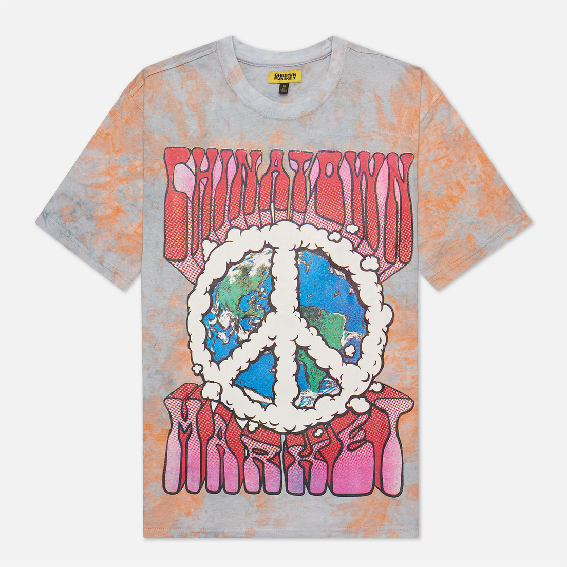 Chinatown Market Мужская футболка Peace On Earth Tie-Dye