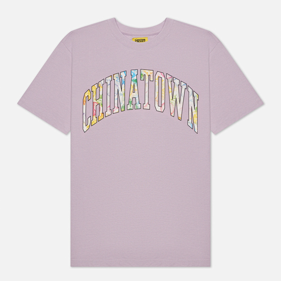 Мужская футболка Chinatown Market Watercolor Arc Purple