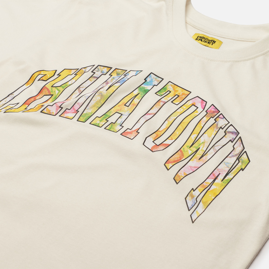 Мужская футболка Chinatown Market Watercolor Arc Cream