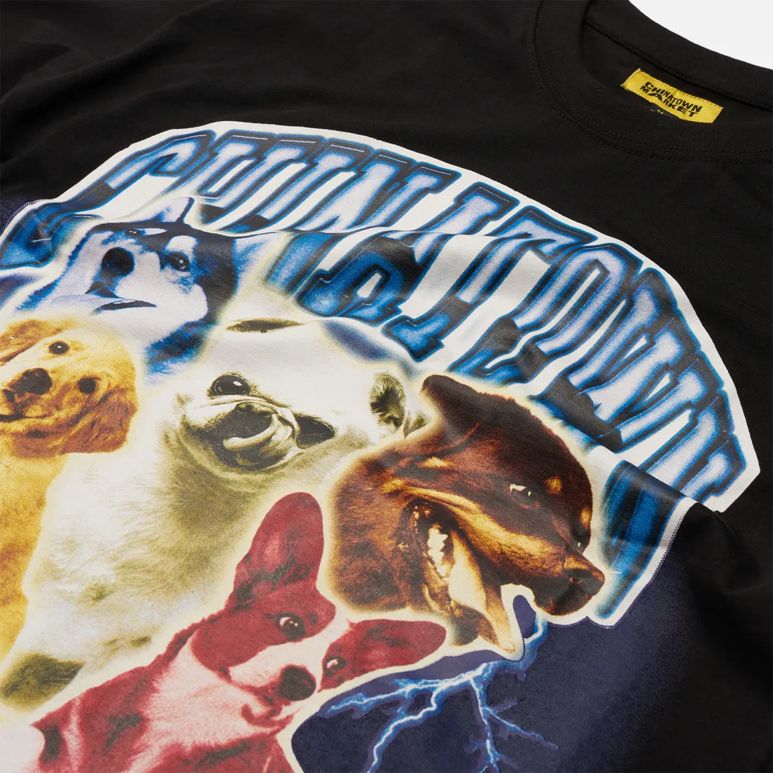 Chinatown Market Мужская футболка Dawg Lightning Arc